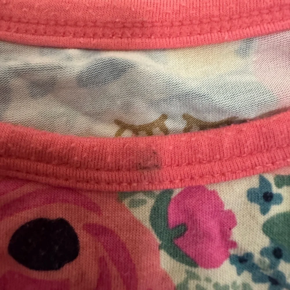 Little Sleepies Pink Floral Footies Pajamas